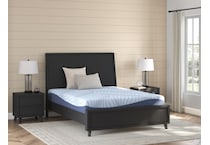 essentials  inch memory foam blue mattress full   