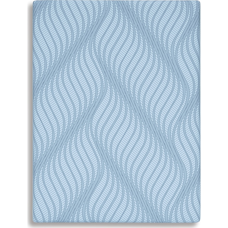 essentials  inch memory foam blue mattress king   