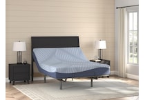 essentials  inch memory foam blue mattress twin   