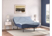 essentials  inch memory foam mattress cal king   