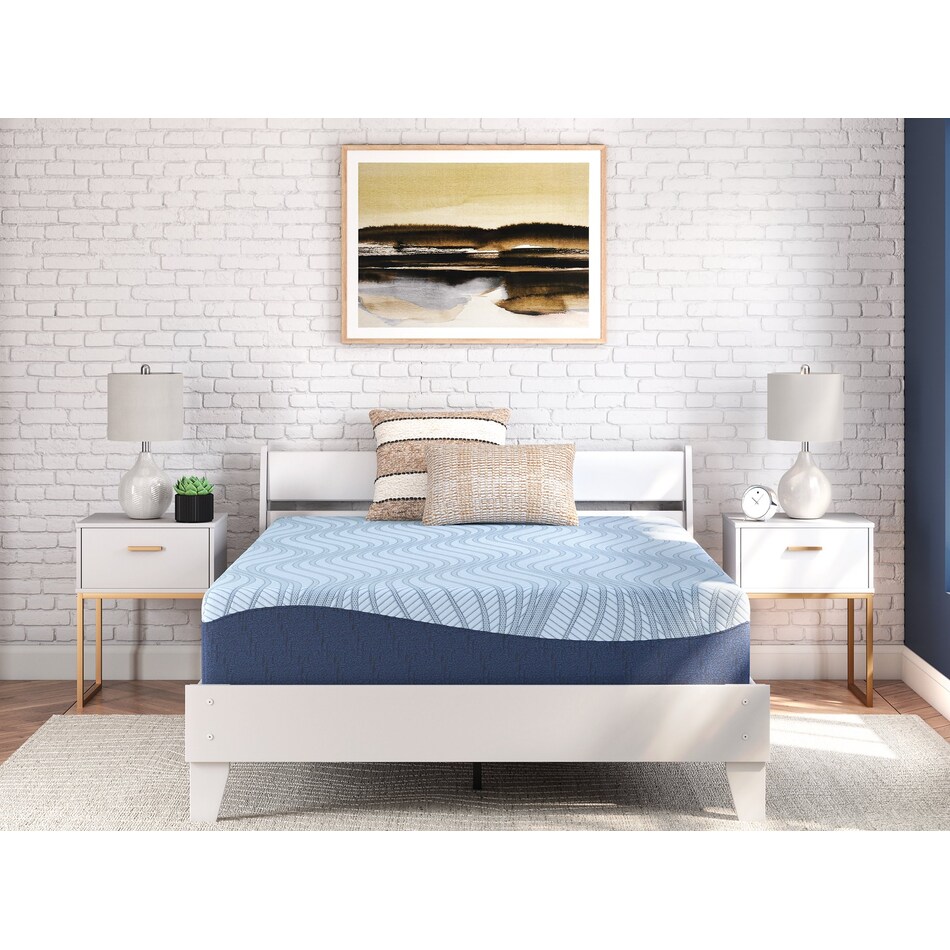essentials  inch memory foam mattress king   