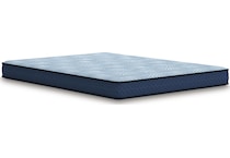 essentials  inch innerspring blue mattress cal king   