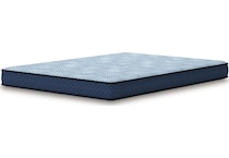 essentials  inch innerspring blue mattress cal king   