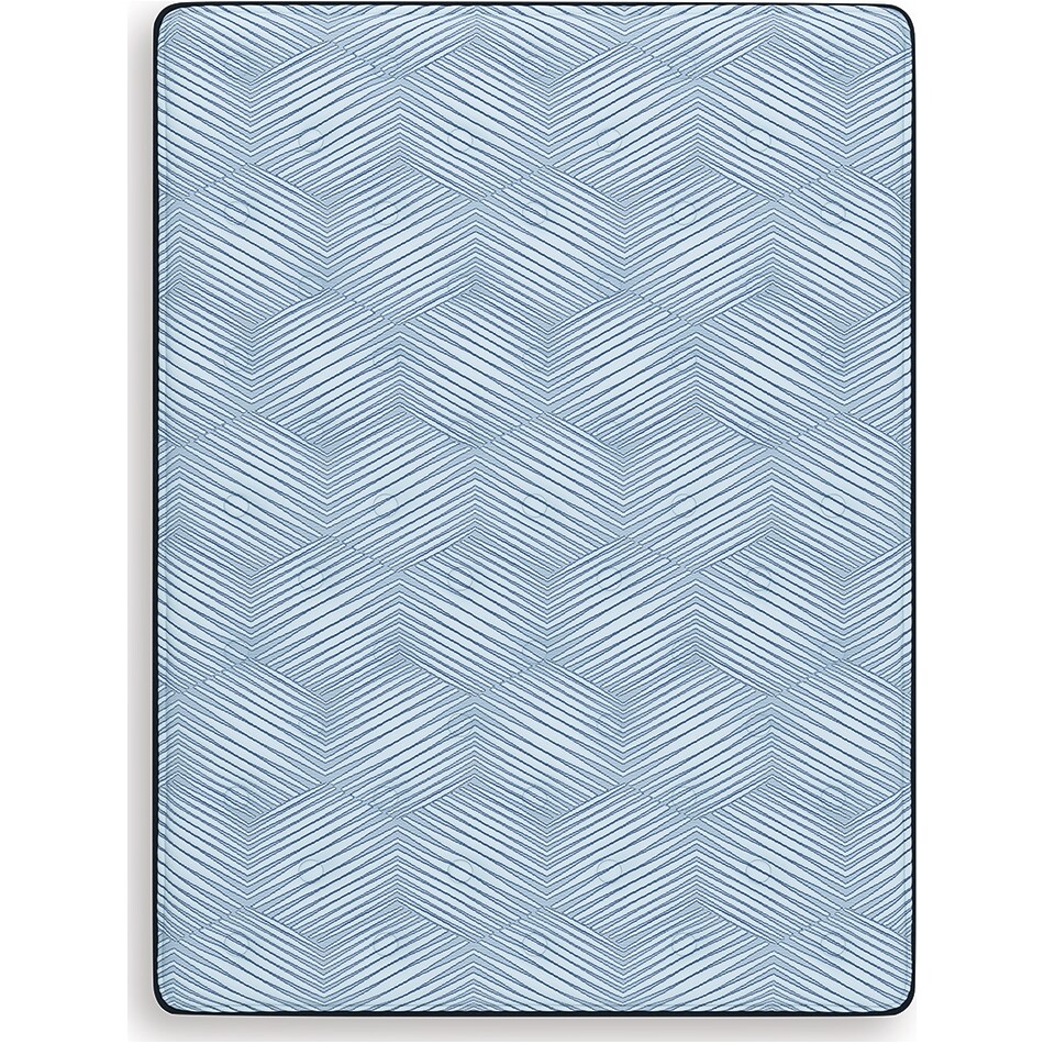 essentials  inch innerspring blue mattress cal king   