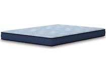 essentials  inch innerspring blue mattress full   