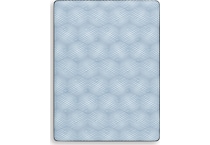 essentials  inch innerspring blue mattress full   