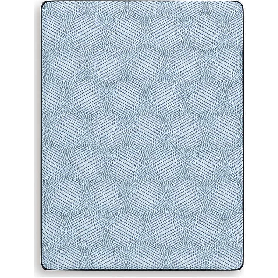 essentials  inch innerspring blue mattress full   