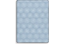 essentials  inch innerspring blue mattress king   