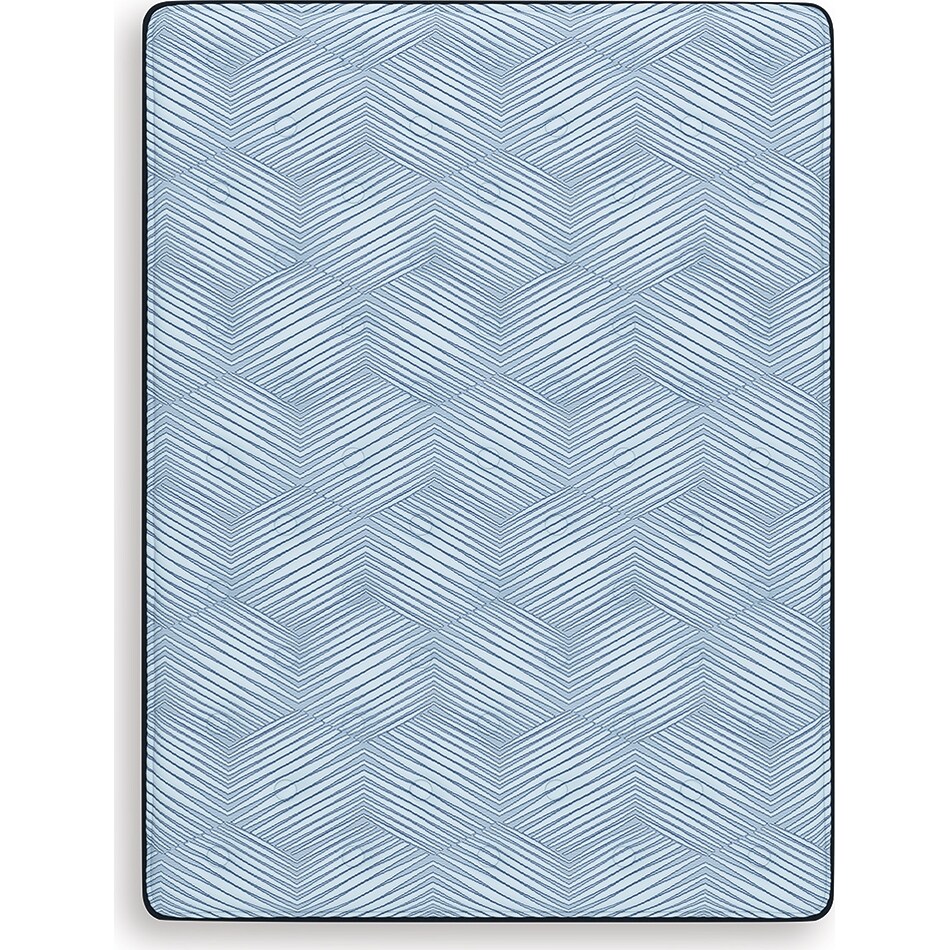 essentials  inch innerspring blue mattress twin   