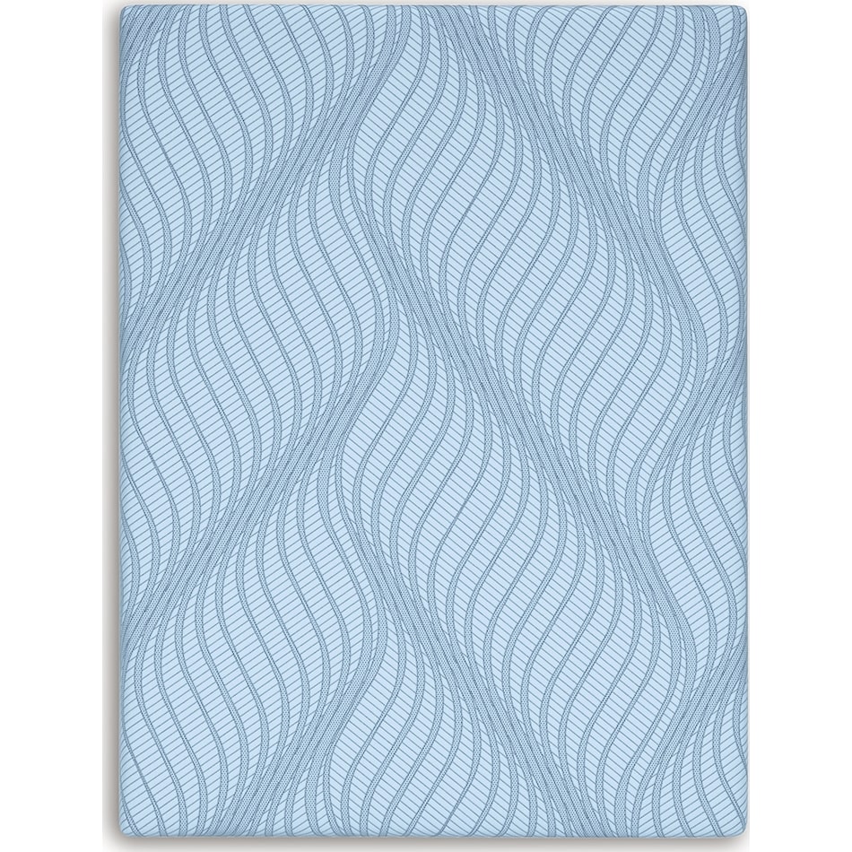 essentials  inch memory foam blue mattress queen   