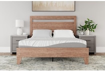 essentials inch memory foam white mattress king   