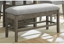 ethan driftwood bench   