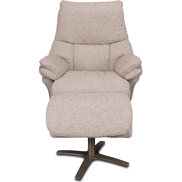 EURO POWER ROCKER RECLINER WITH OTTOMAN