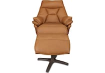 euro brown power leather wall recliner   