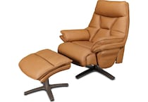 euro brown power leather wall recliner   