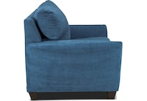 evan blue chair   