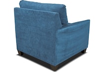 evan blue chair   