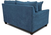 evan blue loveseat   
