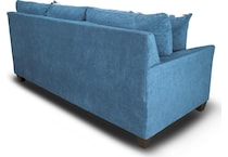 evan blue sofa   