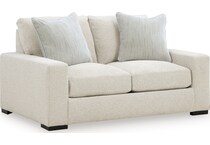 evanley linen loveseat   