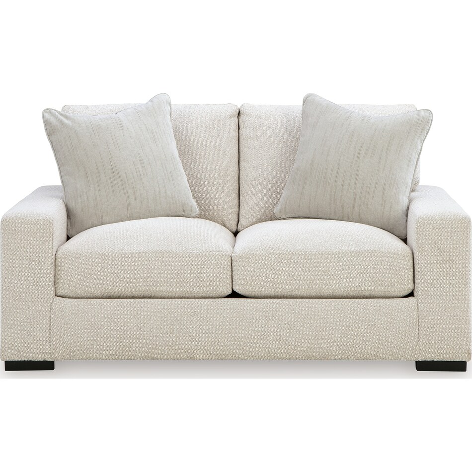 evanley linen loveseat   
