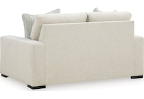 evanley linen loveseat   