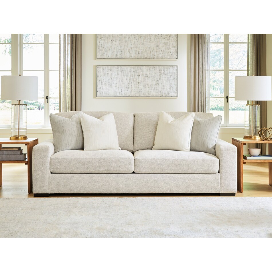 evanley linen sofa   