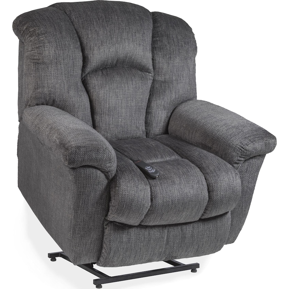 evie lift charcoal lift recliner   