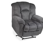 evie lift charcoal lift recliner   