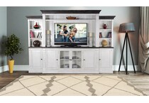 fairbanks european cottage off white dark brown package   