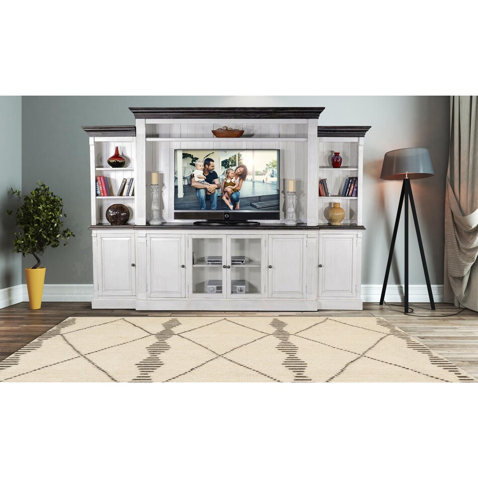 fairbanks european cottage off white dark brown package   