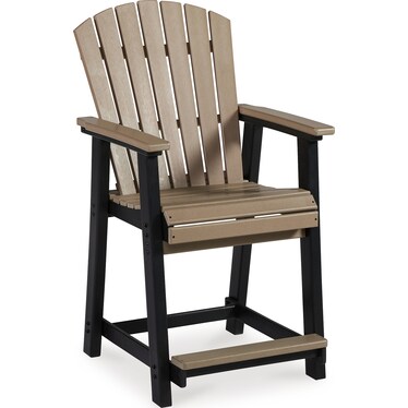 Fairen Trail Outdoor Counter Height Bar Stool (Set of 2)
