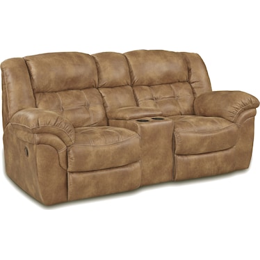 FARLEY POWER RECLINING CONSOLE LOVESEAT