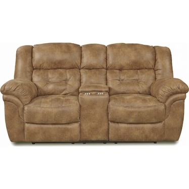 FARLEY POWER RECLINING CONSOLE LOVESEAT