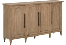faulkner natural accent cabinet   