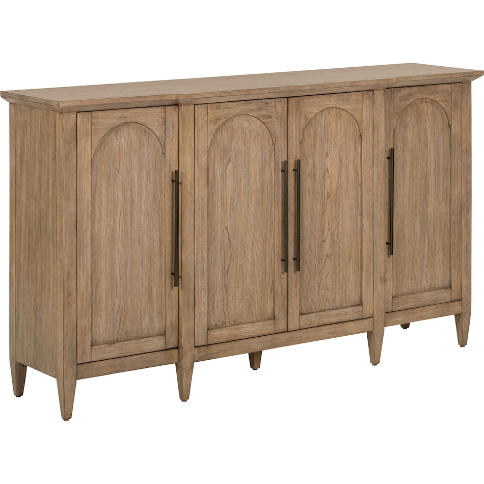 faulkner natural accent cabinet   