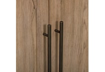 faulkner natural accent cabinet   