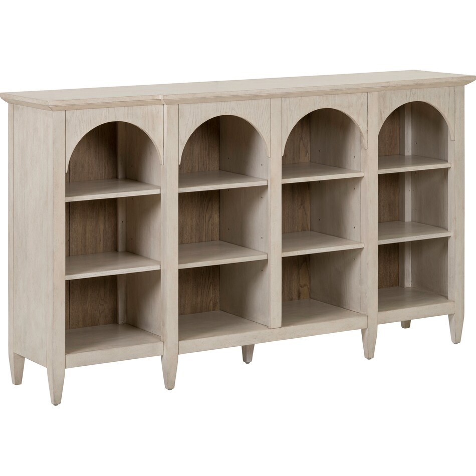faulkner natural accent cabinet   