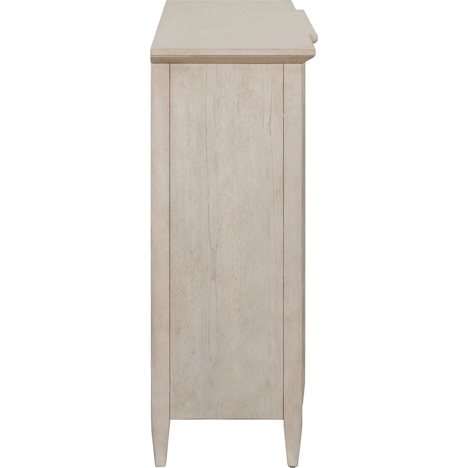 faulkner natural accent cabinet   