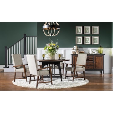 FENLEY SPINDLE ARM CHAIR