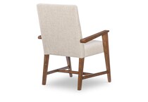 fenley distressed cherry arm chair   