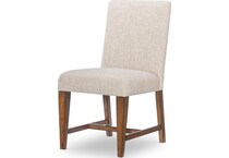 fenley distressed cherry side chair   