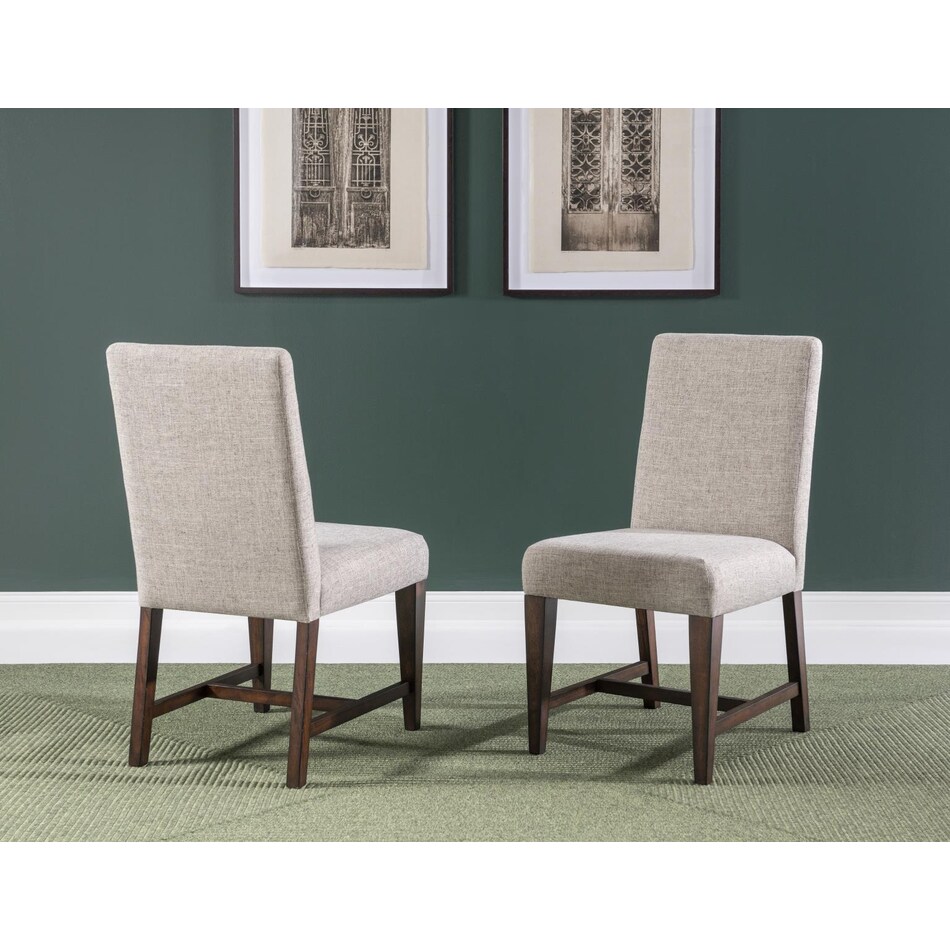 fenley distressed cherry side chair   