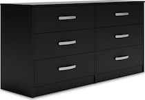 finch black dresser   