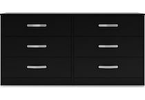 finch black dresser   