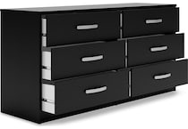 finch black dresser   