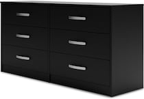 finch black dresser   