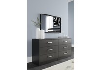 finch black dresser   
