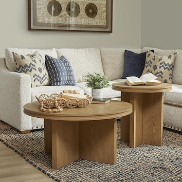 FINDLAY COCKTAIL TABLE BY FLEXSTEEL