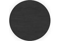 findlay black end table   